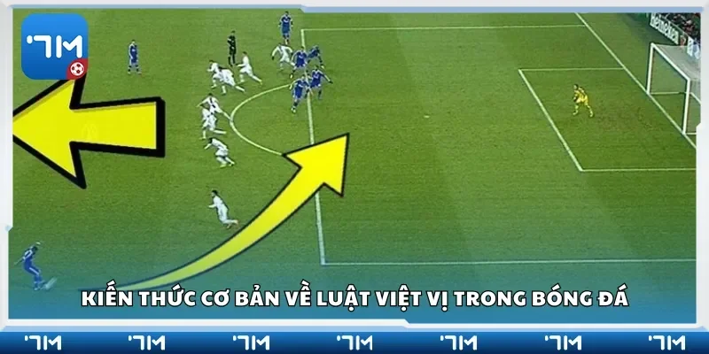 Kiến thức cơ bản về luật việt vị trong bóng đá