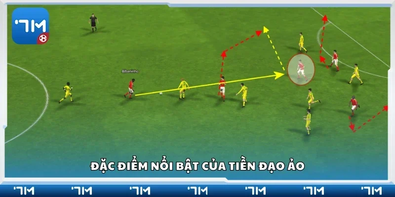 Một số đặc điểm nổi bật của tiền đạo ảo